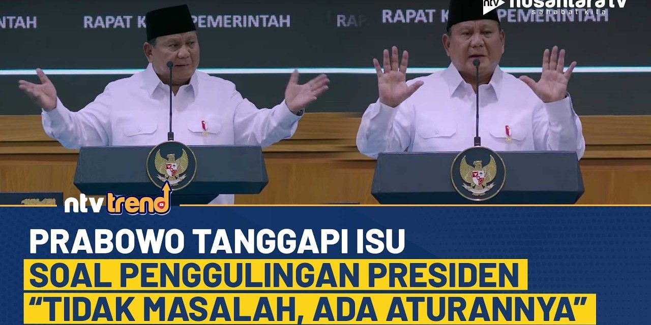 Isu Penggulingan Presiden Muncul, Reaksi Pemerintah Dan Publik